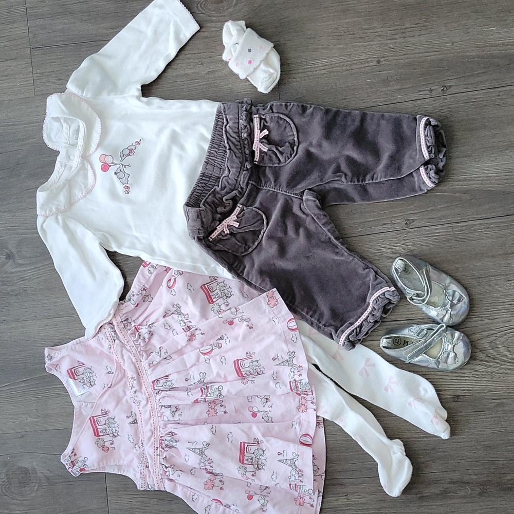 Gymboree elephant set